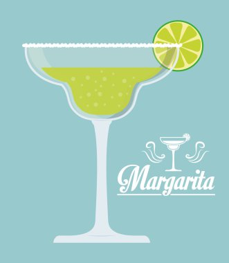 İçecekler dijital tasarım.