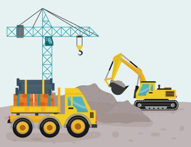 İnşaat Makine tasarım.