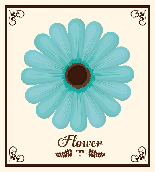 Flowers design. — Stock Vector