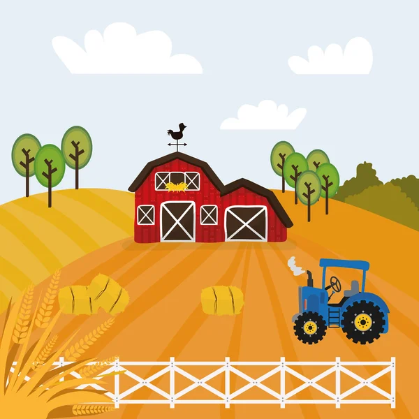 Farm fresh design. — Stock Vector