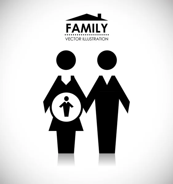 Family design — Stock Vector