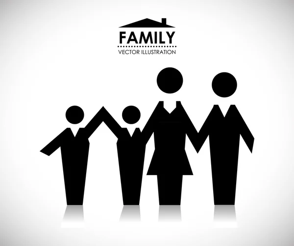 Family design — Stock Vector