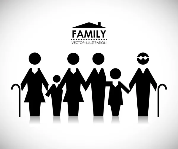 Family design — Stock Vector