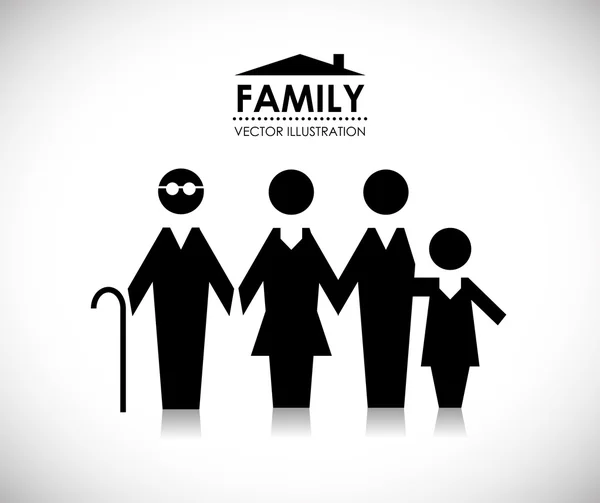 Family design — Stock Vector