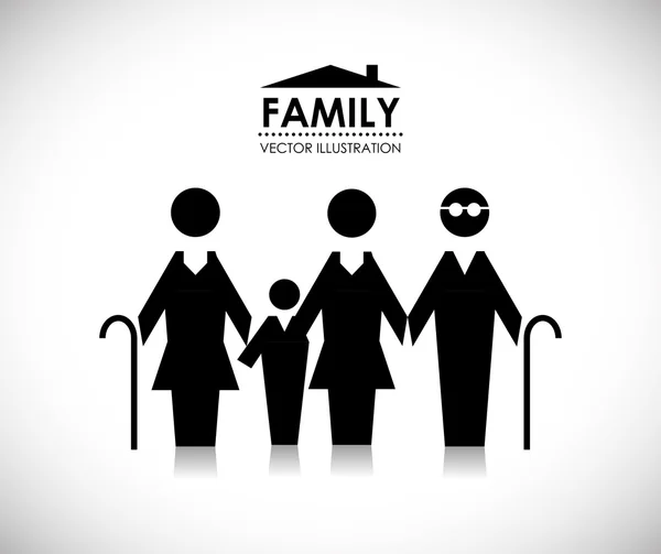 Family design — Stock Vector