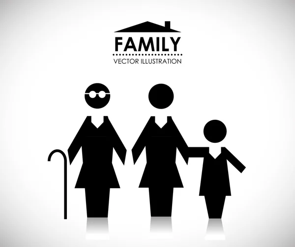 Family design — Stock Vector