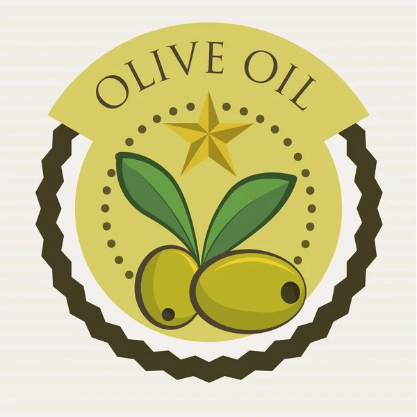 Olive Oil design — Stock Vector