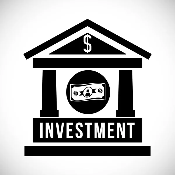 Investeringar design — Stock vektor