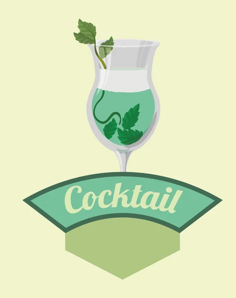 Cocktail Design — Stock vektor