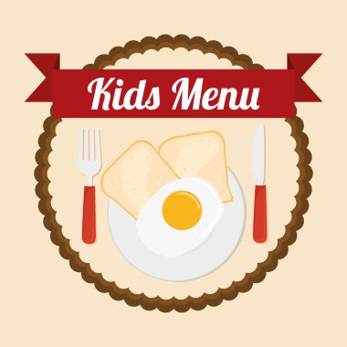 Kids menü tasarımı 