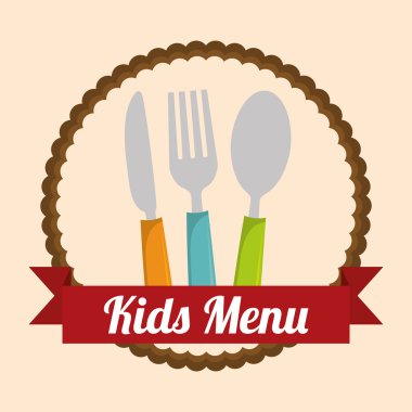 Kids menü tasarımı 