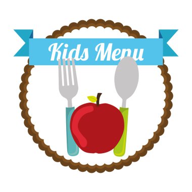 Kids menü tasarımı 