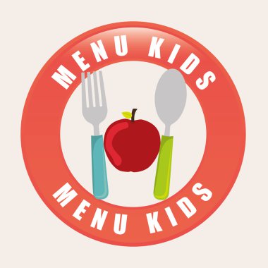 Kids menü tasarımı 