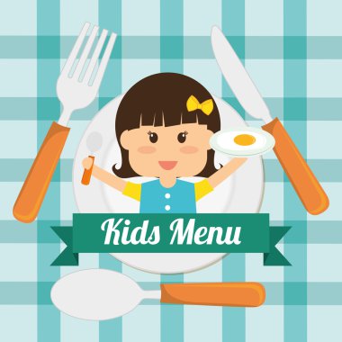 Kids menü tasarımı 