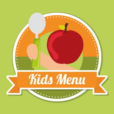 Kids menü tasarımı 