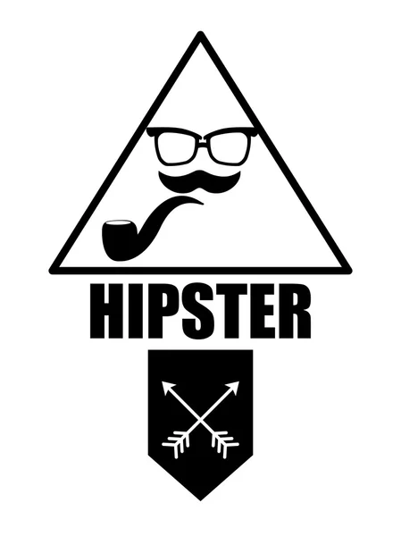 Projekt w stylu hipster — Wektor stockowy