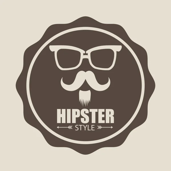 Hipster Style design — Stock Vector