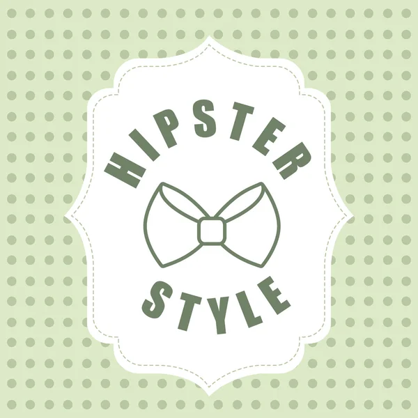 Hipster Style design — Stock Vector