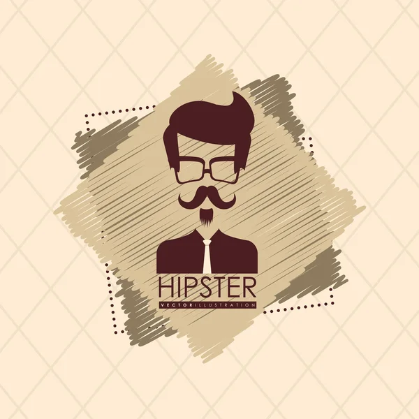 Hipster stil design — Stock vektor