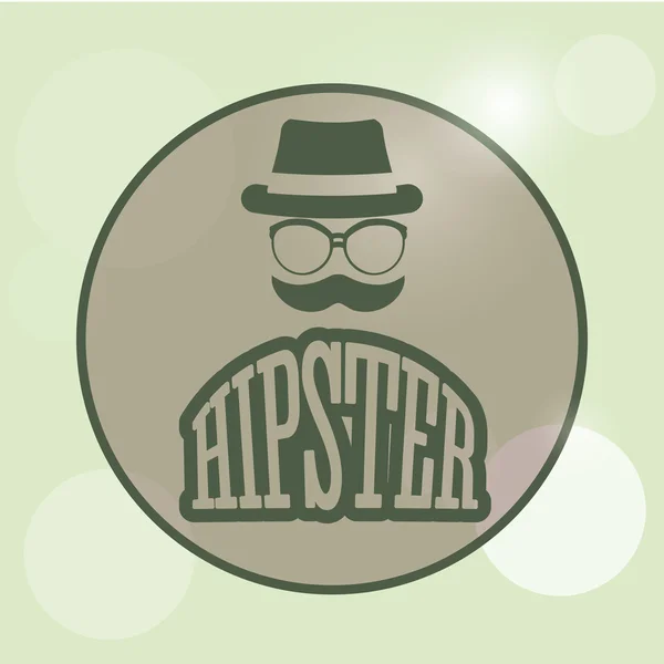 Hipster Style design — Stock Vector