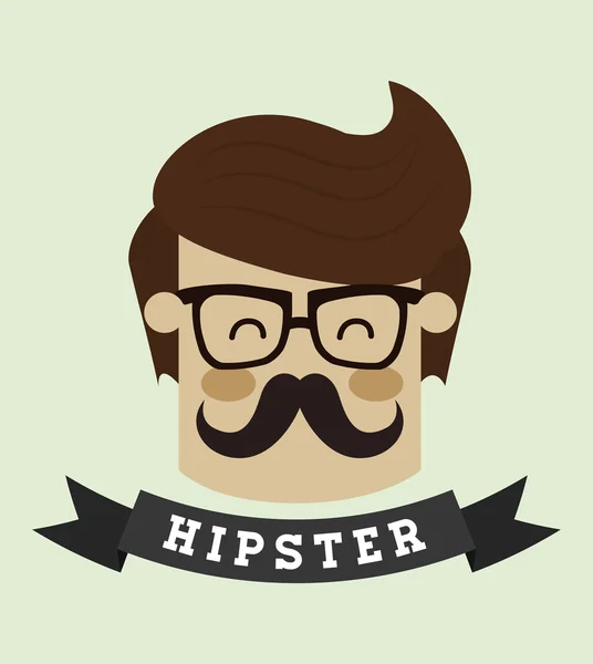 Hipster стиль дизайну — стоковий вектор