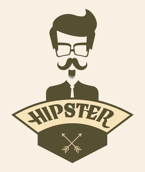 Design im Hipster-Stil — Stockvektor