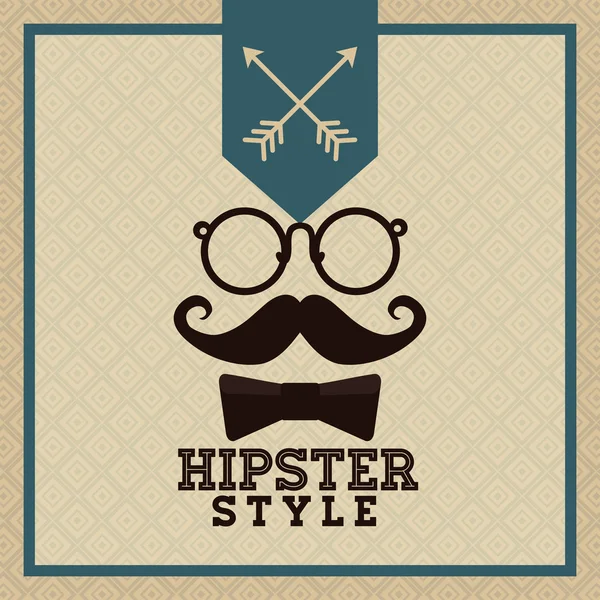Design de style Hipster — Image vectorielle
