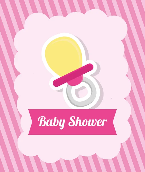 Projekt baby shower — Wektor stockowy