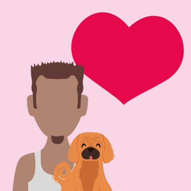 Evde beslenen hayvan kaygı tasarım 