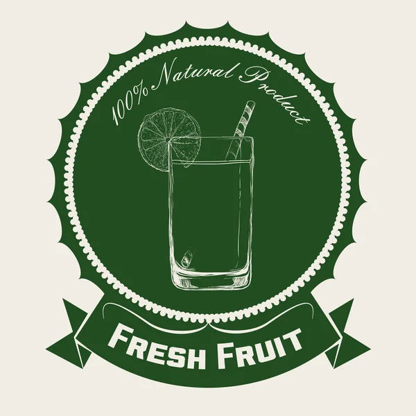 Diseño de frutas — Vector de stock