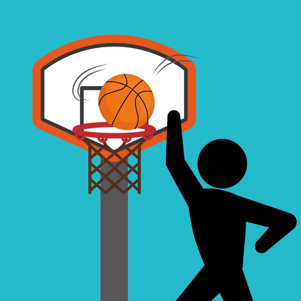 Баскетбол дизайн — стоковий вектор