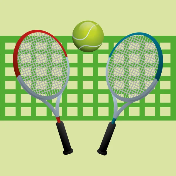 Conception de tennis — Image vectorielle