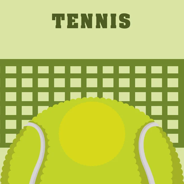 테니스 디자인 — 스톡 벡터