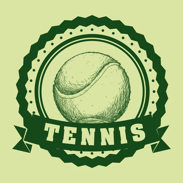 Conception de tennis — Image vectorielle
