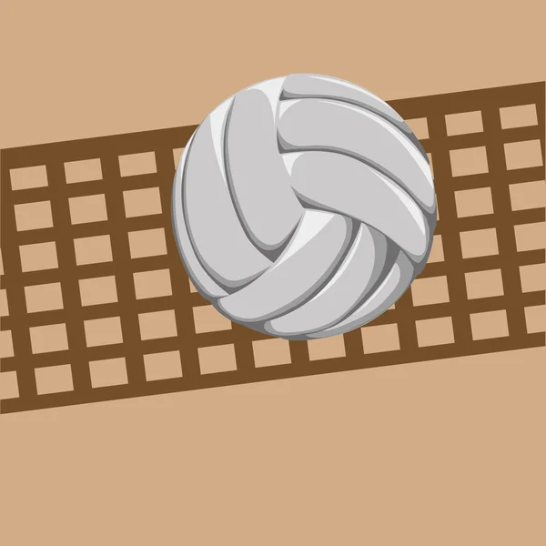 Diseño de voleibol — Archivo Imágenes Vectoriales