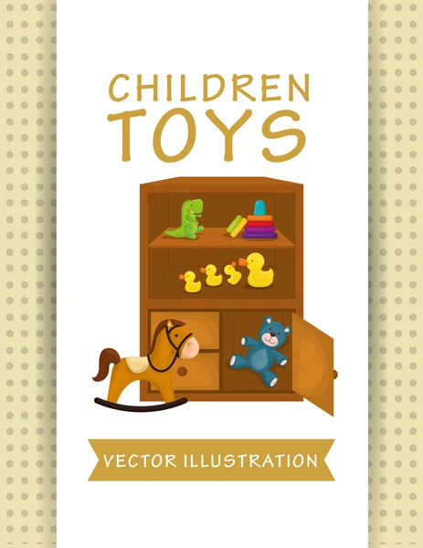 Spielzeugdesign — Stockvektor