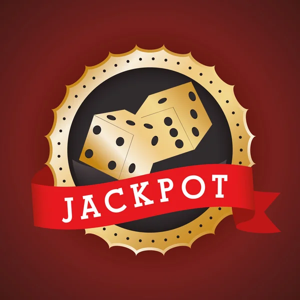 Conception de Jackpot — Image vectorielle