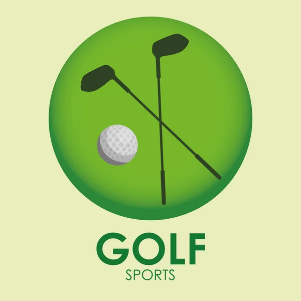 Golf ontwerp — Stockvector