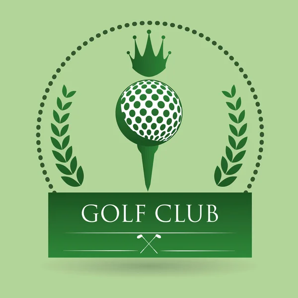 Conception de golf — Image vectorielle