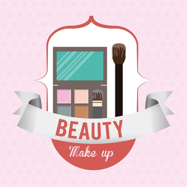 Make-up ontwerp — Stockvector