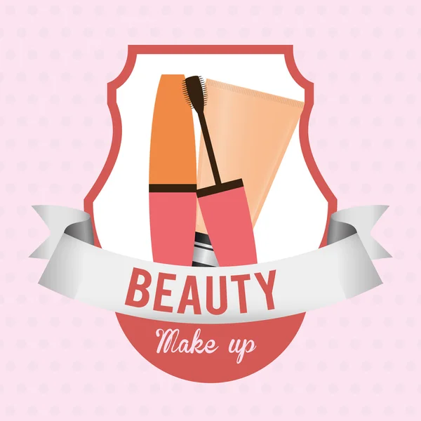 Make up design — Stock Vector