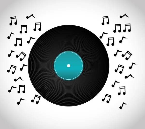 Музыка и звуковой дизайн — стоковый вектор