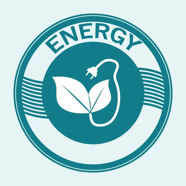 Energiesparendes Design — Stockvektor