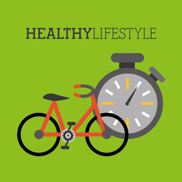 Healthy Lifestyle design — Stock Vector