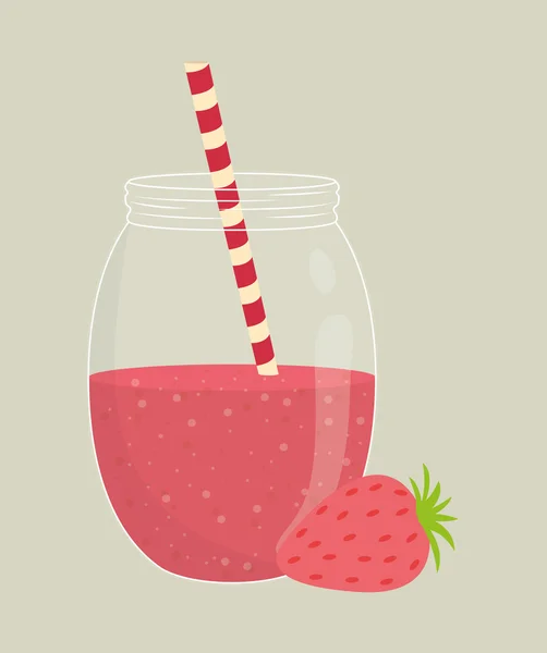 Diseño de batido — Vector de stock