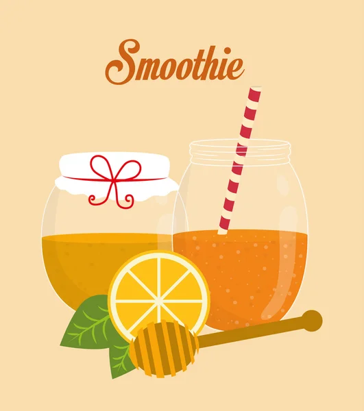 Conception Smoothie — Image vectorielle