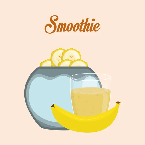 Smoothie-Design — Stockvektor