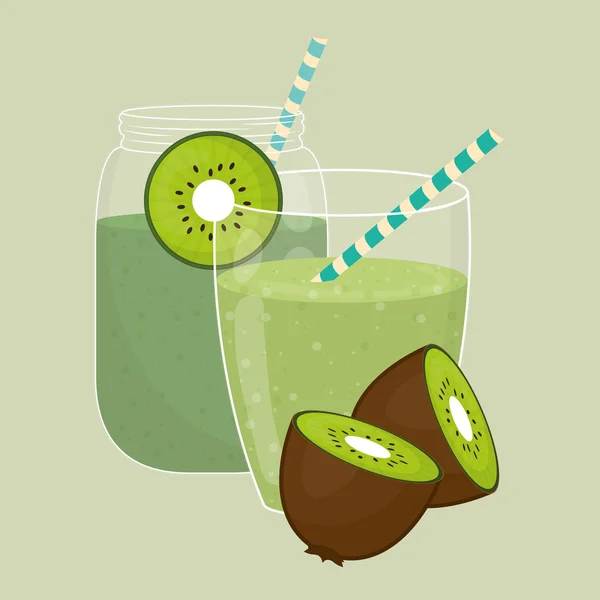 Diseño de batido — Vector de stock