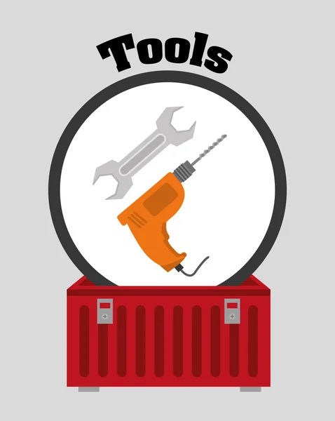 Tools design — Stock Vector