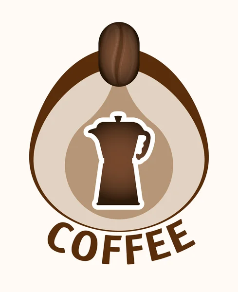 Conception de café — Image vectorielle